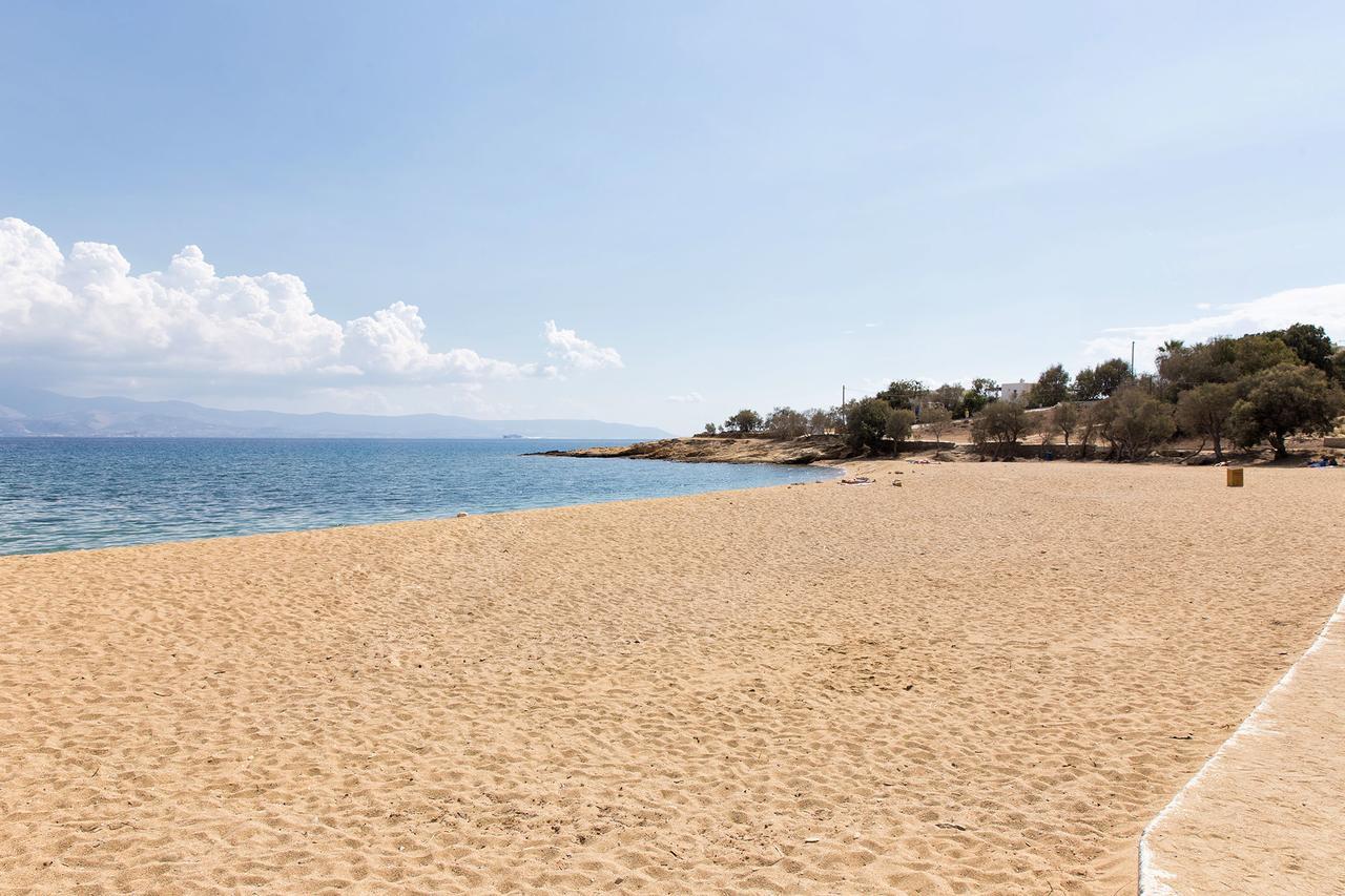 Villa San Dimitrio House On The Beach Логарас Экстерьер фото
