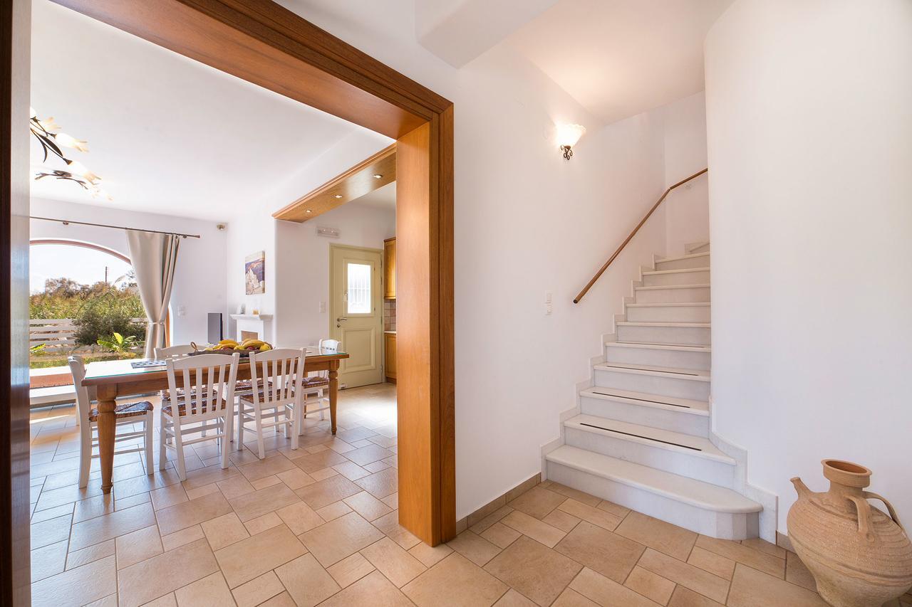 Villa San Dimitrio House On The Beach Логарас Экстерьер фото