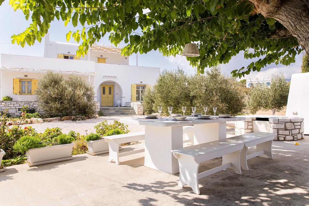 Villa San Dimitrio House On The Beach Логарас Экстерьер фото