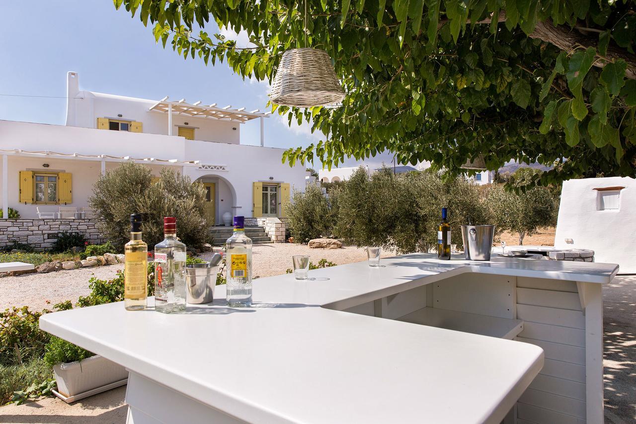 Villa San Dimitrio House On The Beach Логарас Экстерьер фото